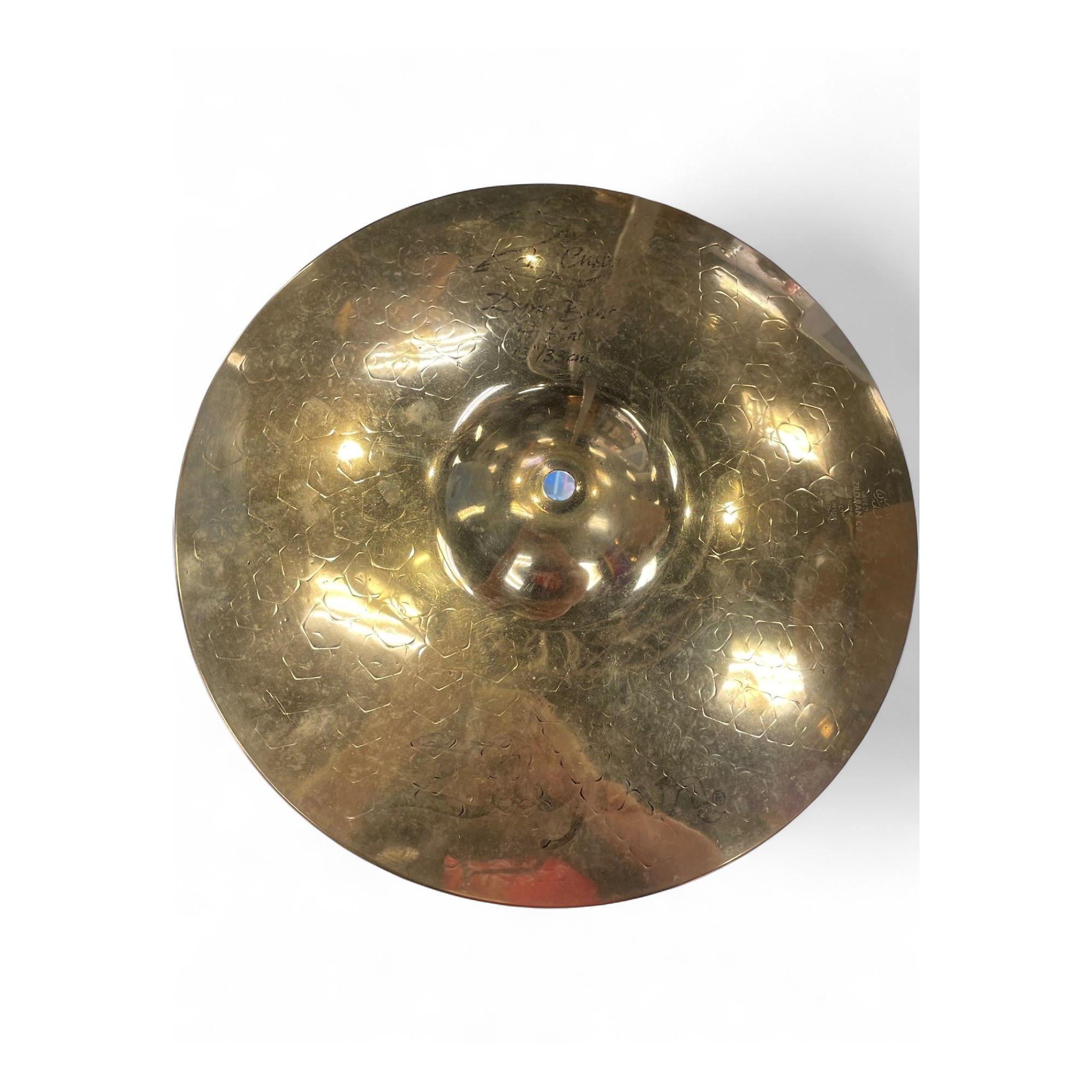 Used Zildjian 13in Z Custom Dyno Beat Hi Hat Cymbal 31 | Guitar Center