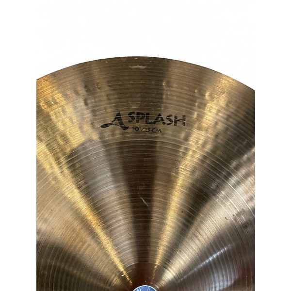 Used Zildjian 10in A Series Splash Cymbal