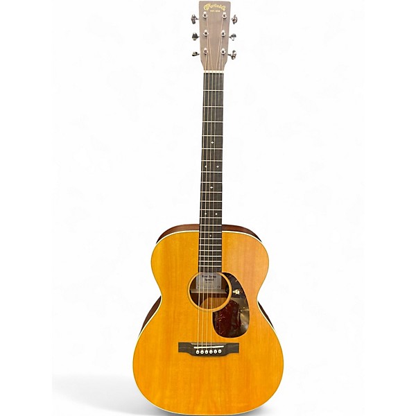 Used Martin OM10E Vintage Inspired Road Series Natural Acoustic Electric Guitar