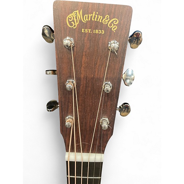 Used Martin OM10E Vintage Inspired Road Series Natural Acoustic Electric Guitar