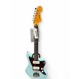 Used Squier Contemporary Jazzmaster Daphne Blue Solid Body Electric Guitar