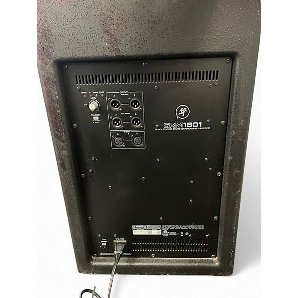 Used Mackie SRM1801 Powered Subwoofer
