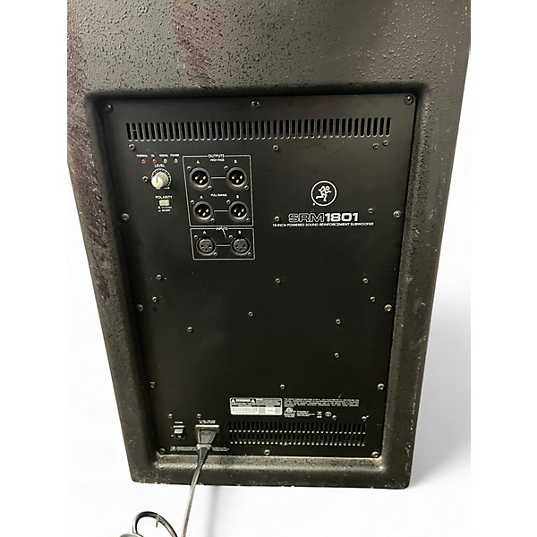 Used Mackie SRM1801 Powered Subwoofer