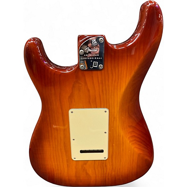 Used Fender American Professional II Stratocaster Sienna Sunburst Solid Body Electric Guitar