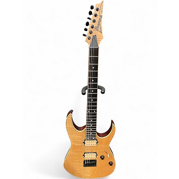 Used Ibanez RGEW521FM Natural Solid Body Electric Guitar