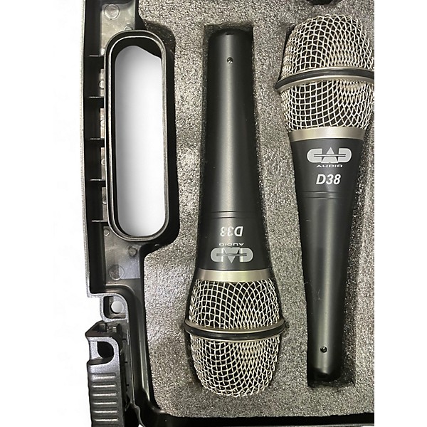 Used CAD D38 3 Pack Dynamic Microphone