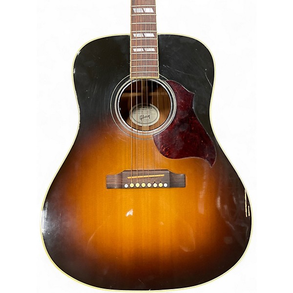Used Gibson Hummingbird Pro 3 Color Sunburst Acoustic Electric Guitar