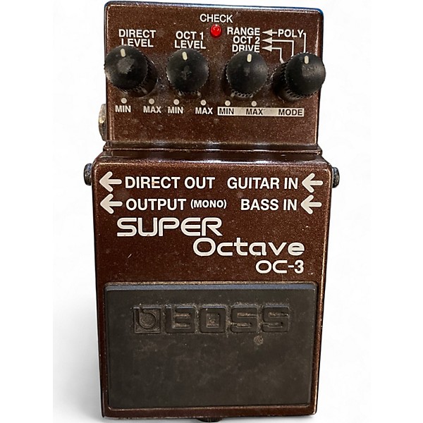 Used BOSS OC3 Super Octave Effect Pedal