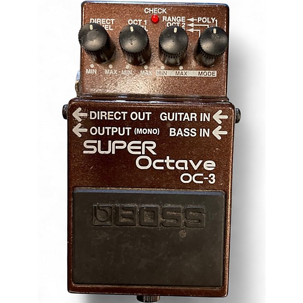 Used BOSS OC3 Super Octave Effect Pedal