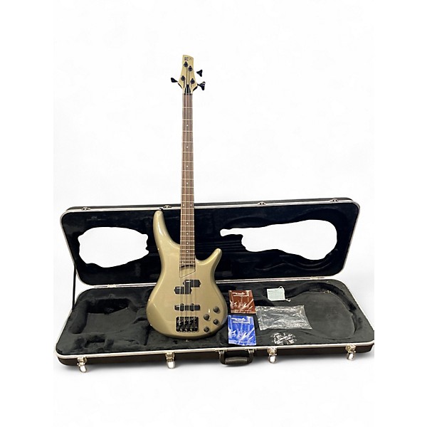 Used Ibanez SR1000 Crystal Pearl Electric Bass Guitar