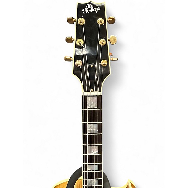 Used 2003 Heritage 575 CUSTOM GOLDEN AMBER Hollow Body Electric Guitar