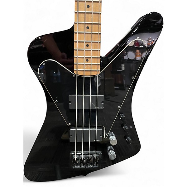 Used Dean John Entwistle Hybrid Black Electric Bass Guitar