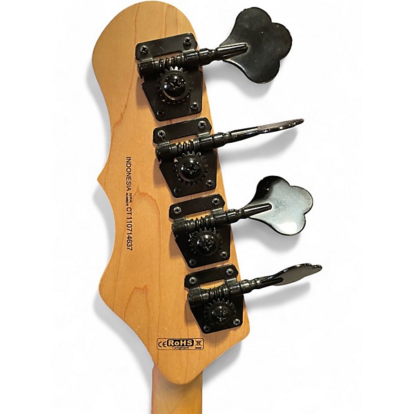 Used Dean John Entwistle Hybrid Black Electric Bass Guitar