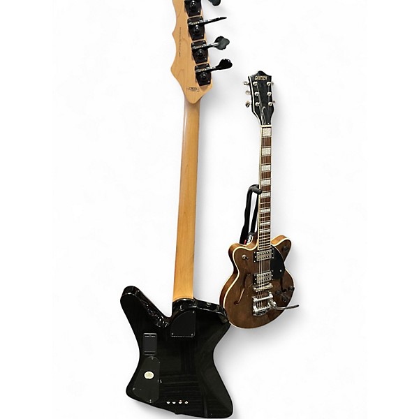 Used Dean John Entwistle Hybrid Black Electric Bass Guitar