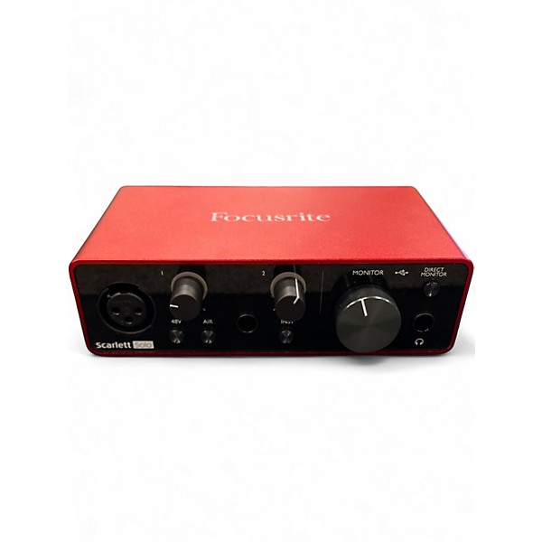 Used Focusrite Scarlett Solo Gen 3 Audio Interface