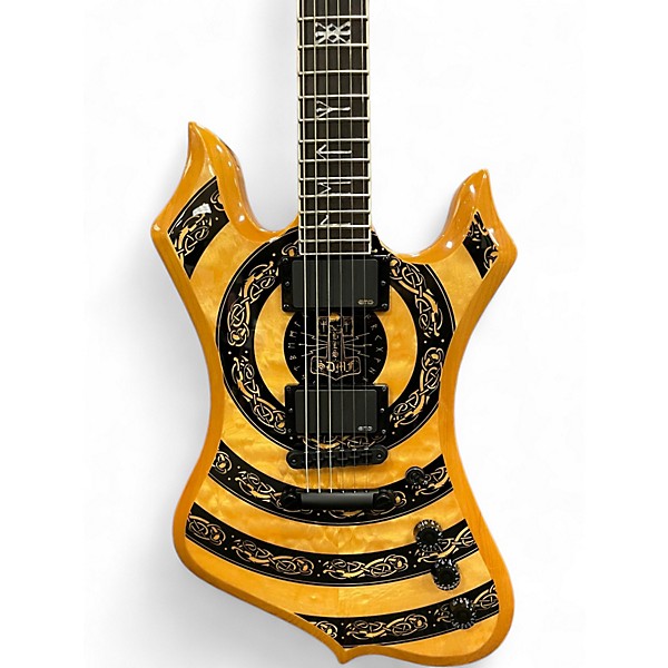 Used Wylde Audio Nomad Norse Bullseye Solid Body Electric Guitar