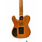Used Fender ACOUSTASONIC Worn TV Yellow Acoustic Electric Guitar