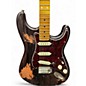 Used Partscaster STRAT CALICO RELIC Solid Body Electric Guitar