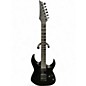 Used Ibanez grgr131ex Black Solid Body Electric Guitar thumbnail