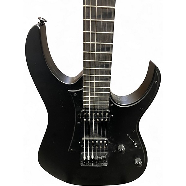 Used Ibanez grgr131ex Black Solid Body Electric Guitar