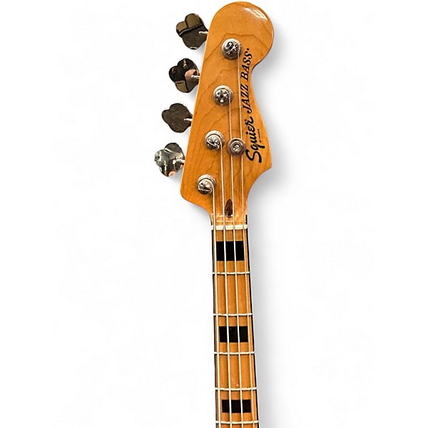 Used 2024 Squier Classic Vibe 70s Jazz Bass Blonde Electric Bass Guitar