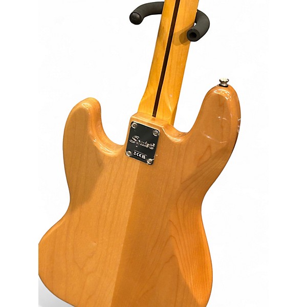 Used 2024 Squier Classic Vibe 70s Jazz Bass Blonde Electric Bass Guitar