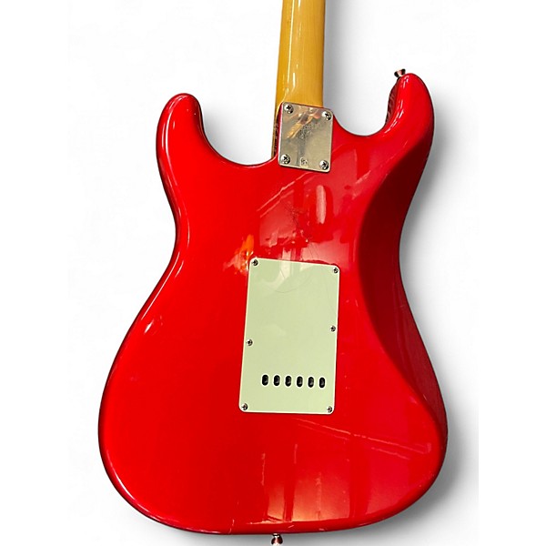 Used Squier Classic Vibe Stratocaster 60s Candy Apple Red Solid Body Electric Guitar