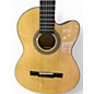 Used Lucero LC100CE Natural Classical Acoustic Electric Guitar