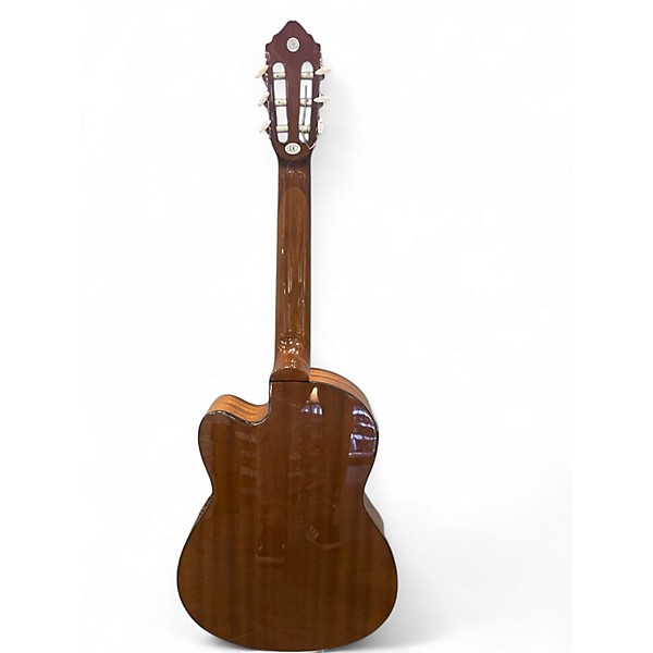 Used Lucero LC100CE Natural Classical Acoustic Electric Guitar