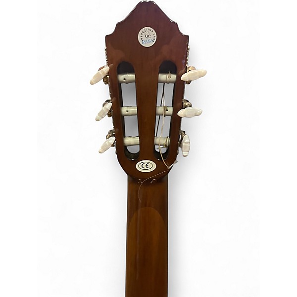 Used Lucero LC100CE Natural Classical Acoustic Electric Guitar