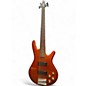 Used Ibanez GSR205 5 String Orange Electric Bass Guitar thumbnail