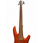 Used Ibanez GSR205 5 String Orange Electric Bass Guitar
