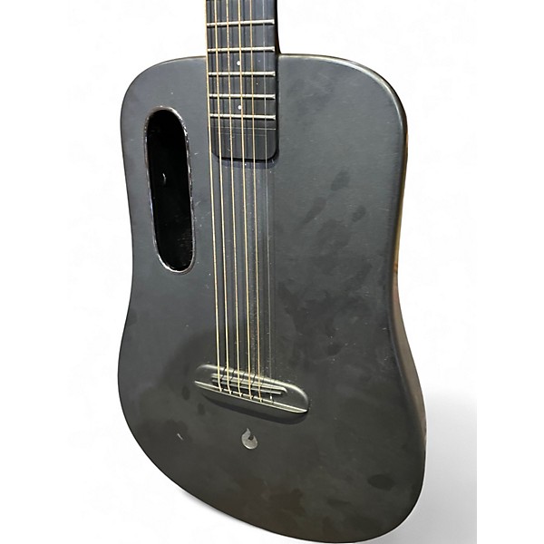 Used LAVA MUSIC lava me Black Acoustic Electric Guitar