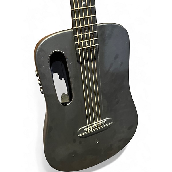 Used LAVA MUSIC lava me Black Acoustic Electric Guitar