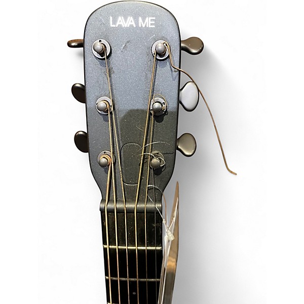 Used LAVA MUSIC lava me Black Acoustic Electric Guitar