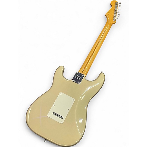 Used 2007 Fender Classic Player '50s Stratocaster Shoreline Gold Solid Body Electric Guitar