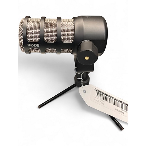 Used RODE POD MIC Dynamic Microphone