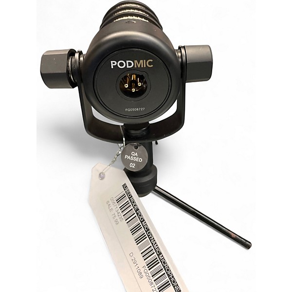 Used RODE POD MIC Dynamic Microphone