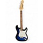 Used Mahar Strat Style Blue Solid Body Electric Guitar thumbnail