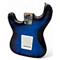 Used Mahar Strat Style Blue Solid Body Electric Guitar