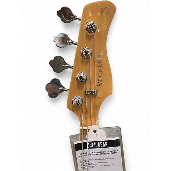 Used Sire Marcus Miller V7 Swamp Ash 2 Color Sunburst Electric Bass Guitar
