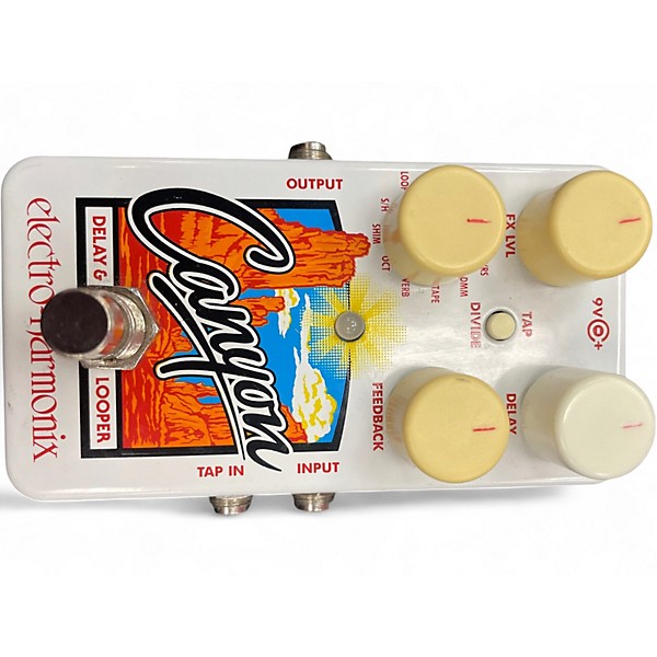 Used 2025 Electro-Harmonix Canyon Delay and Looper Effect Pedal