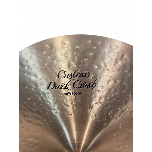 Used Zildjian 16in K Custom Dark Crash Cymbal