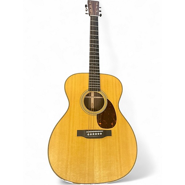 Used Martin OM28 Natural Acoustic Guitar