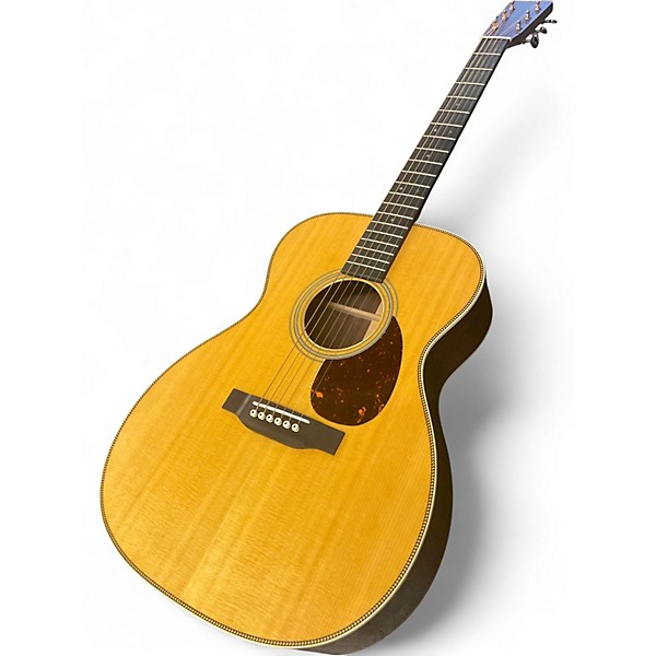 Used Martin OM28 Natural Acoustic Guitar