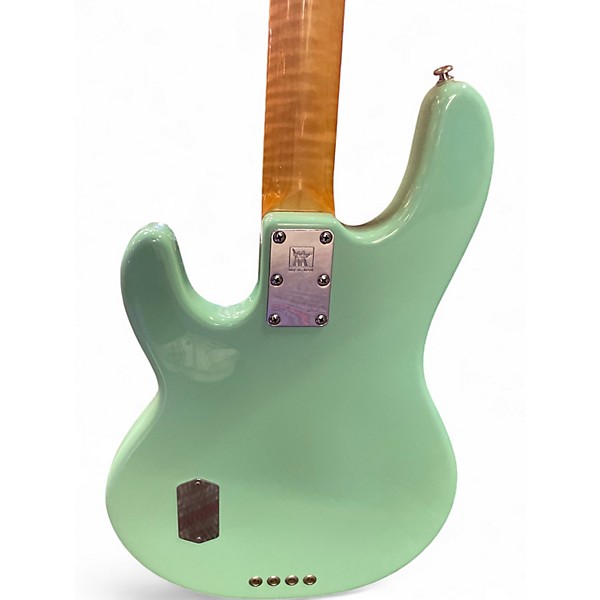 Used 2010 Ernie Ball Music Man Stingray Classic Deluxe 4 String Seafoam Green Electric Bass Guitar
