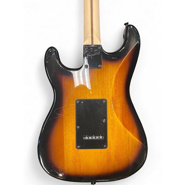 Used Squier Bullet Stratocaster 3 Tone Sunburst Solid Body Electric Guitar