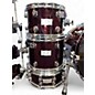 Used Mapex 6 Piece CUSTOM SATURN SERIES PRO BLACK CHERRY Drum Kit