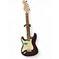 Used Fender Standard Stratocaster Left Handed Burgundy Electric Guitar thumbnail