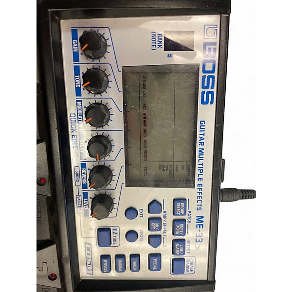 Used BOSS ME33 Effect Processor